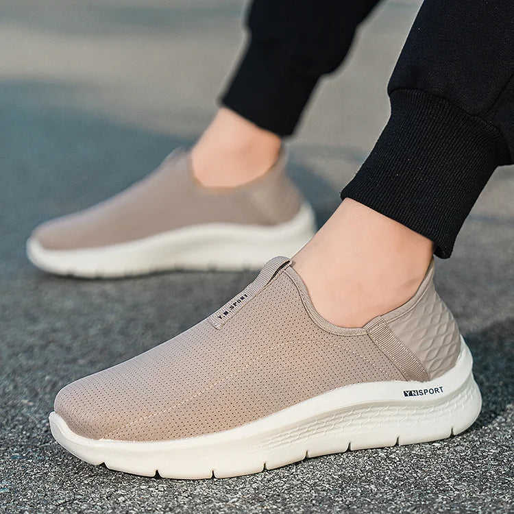 Slip-On Walking Shoes Thick Bottom Running Shoes