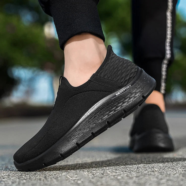 Slip-On Walking Shoes Thick Bottom Running Shoes