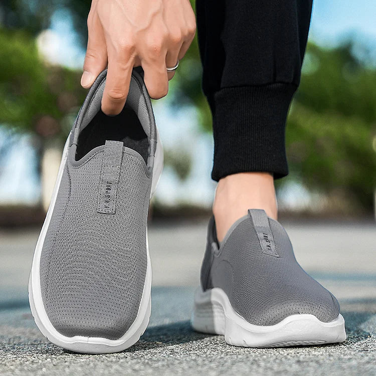 Slip-On Walking Shoes Thick Bottom Running Shoes