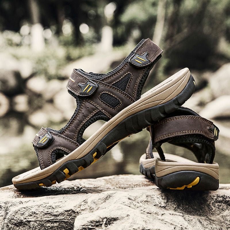 Men's Orthotic Sandals Foot Pain Relief