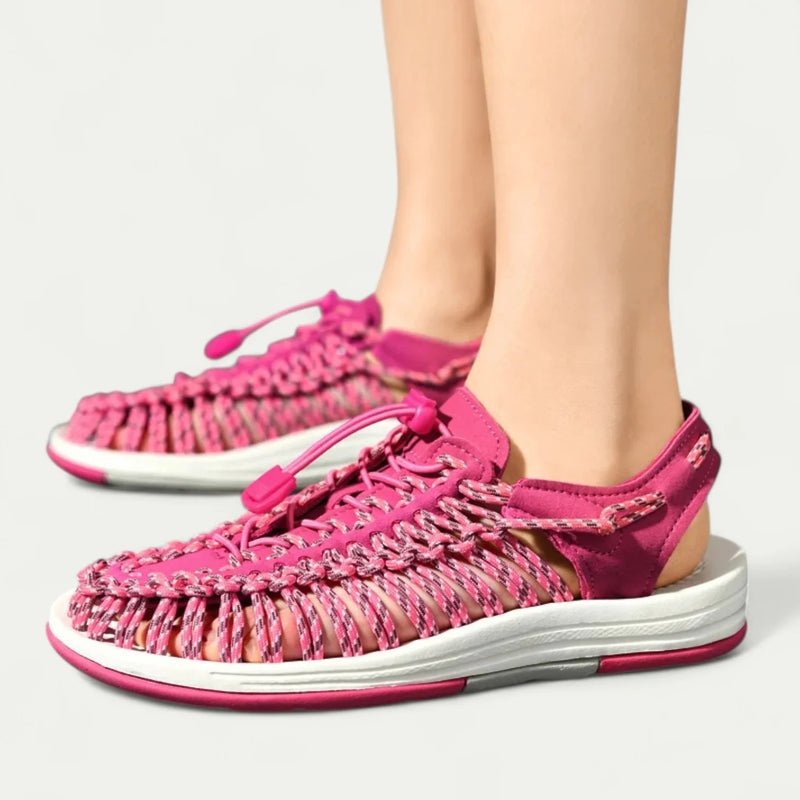 Orthopedic Leather Sandals with Arch Support