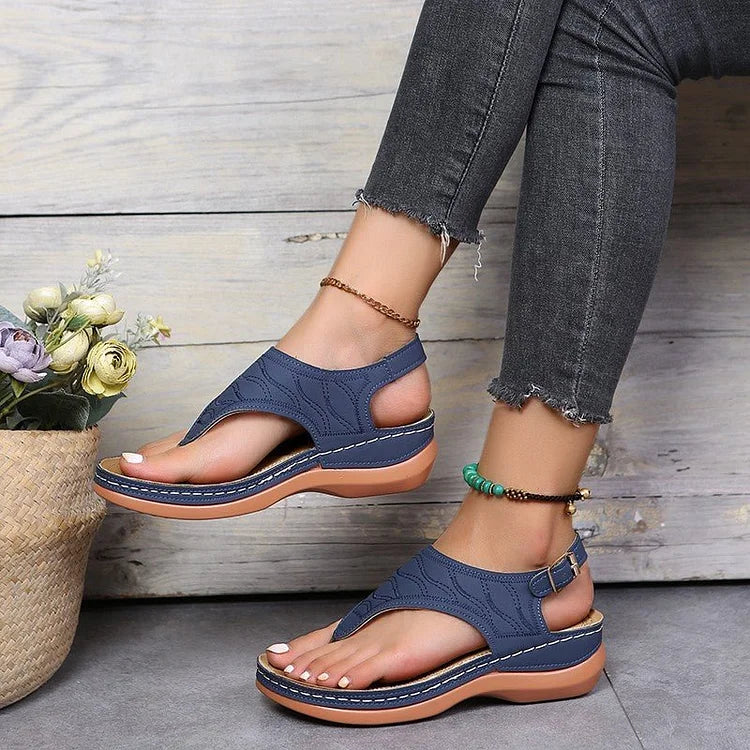 Women's Orthotic Sandals Arch Support Foot Pain Relief