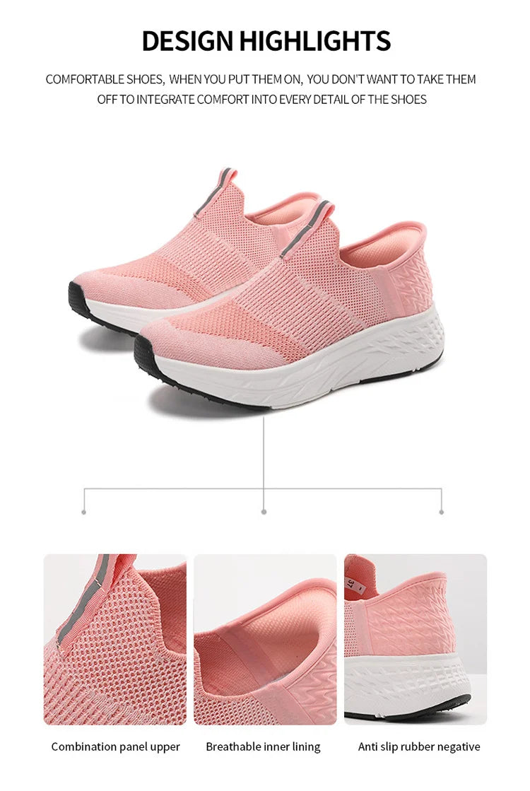 Slip-On Walking Shoes