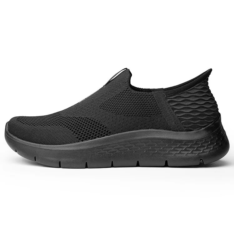 Slip-On Walking Shoes Shock-Cushioning Footwear