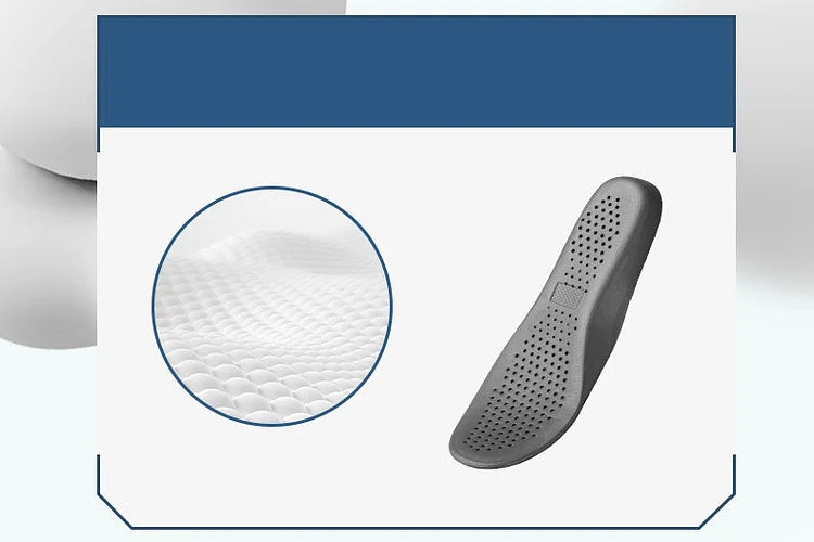 Slip-On Walking Shoes Shock-Cushioning Footwear