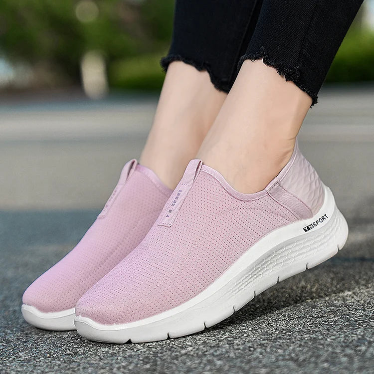 Slip-On Walking Shoes Thick Bottom Running Shoes